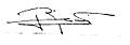 Firma Rafael Angel Calderon