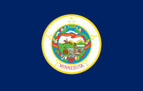 Flag of Minnesota (1957-1983)