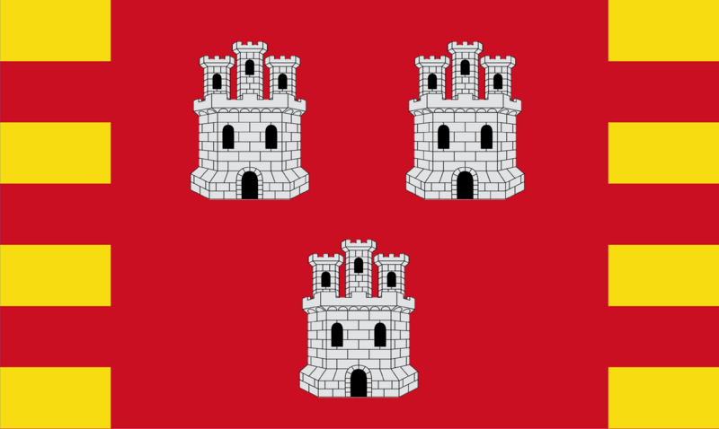 Flag of Newcastle-upon-Tyne