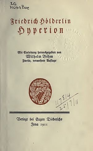Archivo:Hölderlin - Hyperion, 1911 - 3257287 F