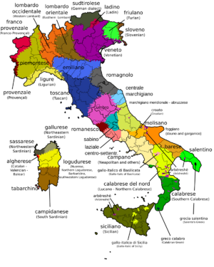 Archivo:Languages spoken in Italy