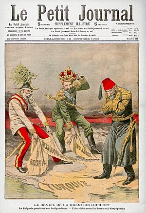 Archivo:Le Petit Journal Balkan Crisis (1908)