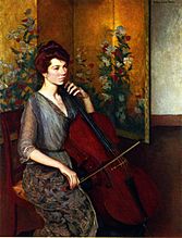 Lilla Cabot Perry - The Cellist