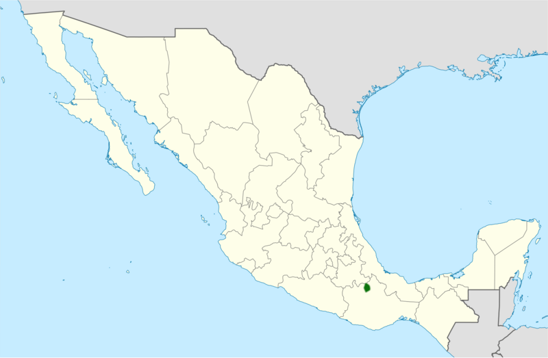 Mammillaria huitzilopochtli range map