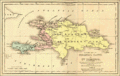 Mapa colonial de la Isla de Santo Domingo