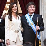 Archivo:Milei og Villarruel, indsættelsesceremoni