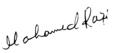 Mohammed Rafi Signature
