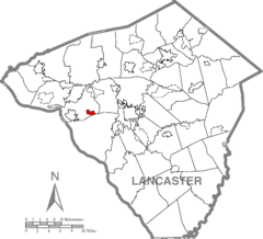 Mountville, Lancaster County Highlighted.png