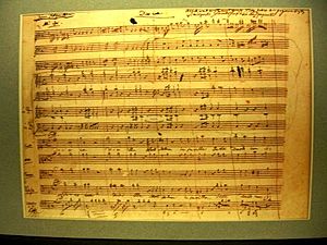 Archivo:Mozart Sheet Music