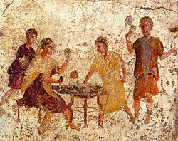 Archivo:Pompeii - Osteria della Via di Mercurio - Dice Players