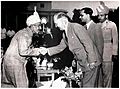 President of Yugoslavia Josip Broz Tito meeting with H.E.H. the Nizam of Hyderabad in 1956