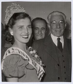 Archivo:Presidente de Uruguay y reina de la Vendimia