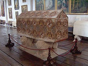 Archivo:Sepulcro de Alfonso de la Cerda (Monasterio de las Huelgas de Burgos)