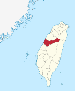 Taichung City in Taiwan.svg
