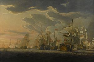 Archivo:The Battle of Cape St Vincent, 14 February 1797 RMG BHC0486