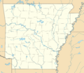 USA Arkansas location map