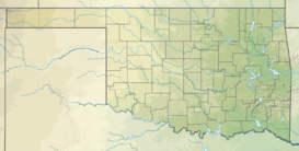 Montañas Wichita ubicada en Oklahoma