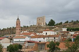 Vista de Ruesca, Zaragoza, España, 2015-09-16, JD 02.JPG