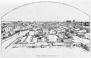 Archivo:1885, España, sus monumentos y sus artes, su naturaleza e historia, Valladolid, Palencia y Zamora, Vista general de Palencia, Passos