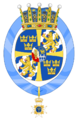 Armes des Princesses Christina, Margaretha et Désirée de Suède