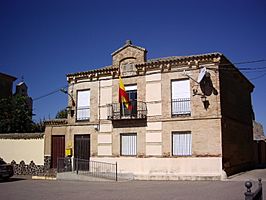 Vista del Ayuntamiento.