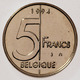 Belgian coin of 5 francs Albert II in French - reverse.TIF