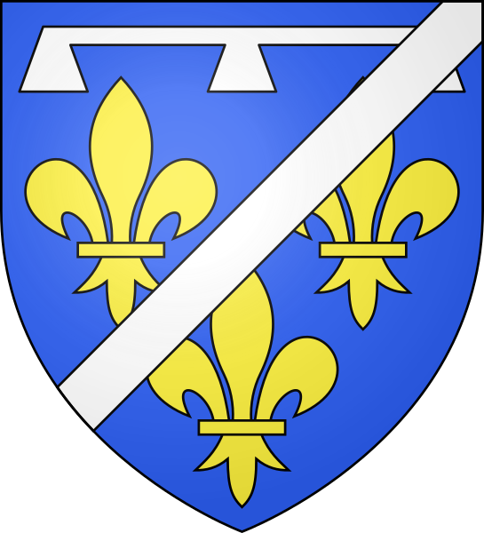 Blason comte fr Longueville (ancien)