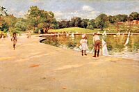 Chase William Merritt Lilliputian Boat-Lake 1890