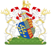 Coat of Arms of Richard II of England (1377-1399).svg