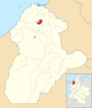 Colombia - Córdoba - Cotorra.svg