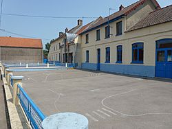 Coyecques (Pas-de-Calais) mairie et écoles.JPG