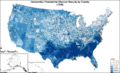 DemocraticPresidentialCounty1936Colorbrewer