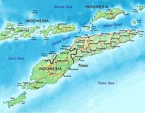 Archivo:East Timor map mhn