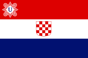Archivo:Flag of Croatia Ustasa