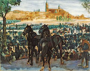 Archivo:Francisco Iturrino Cattle Fair in Salamanca