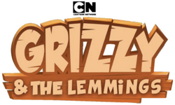 Grizzy and lemmings cartoon network logo (fanmade).png