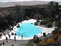 Archivo:Lanzarote Jameos del Agua Pool
