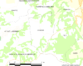 Map commune FR insee code 64025