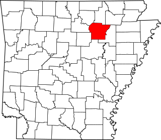 Map of Arkansas highlighting Independence County.svg