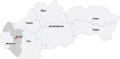 Map slovakia trnava