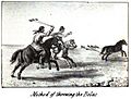 Method of throwing the Bolas