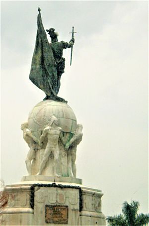 Archivo:Monumento a Vasco Núñez de Balboa (ciudad de Panamá).