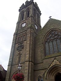 Archivo:Old Parish Church of Peebles Clock Tower