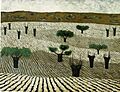 Paisaje con castaños, 1966. Ortega Muñoz