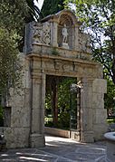 Portalada del convent de sant Julià, jardins del Real de València