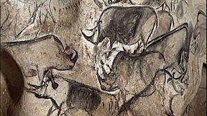 Archivo:Rhinos Chauvet Cave