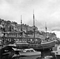 The Golden Hind Museum Ship, Brixham Harbour, Devon, taken 1968 - geograph.org.uk - 738581