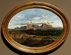 (Barcelona) Montserrat Mountain - Lluís Rigalt i Farriols - MNAC
