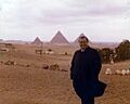 1976. Febrero, 10. RC durante una visita a Egipto
