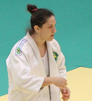 Archivo:2010 World Judo Championships - Mayra Aguiar (cropped)